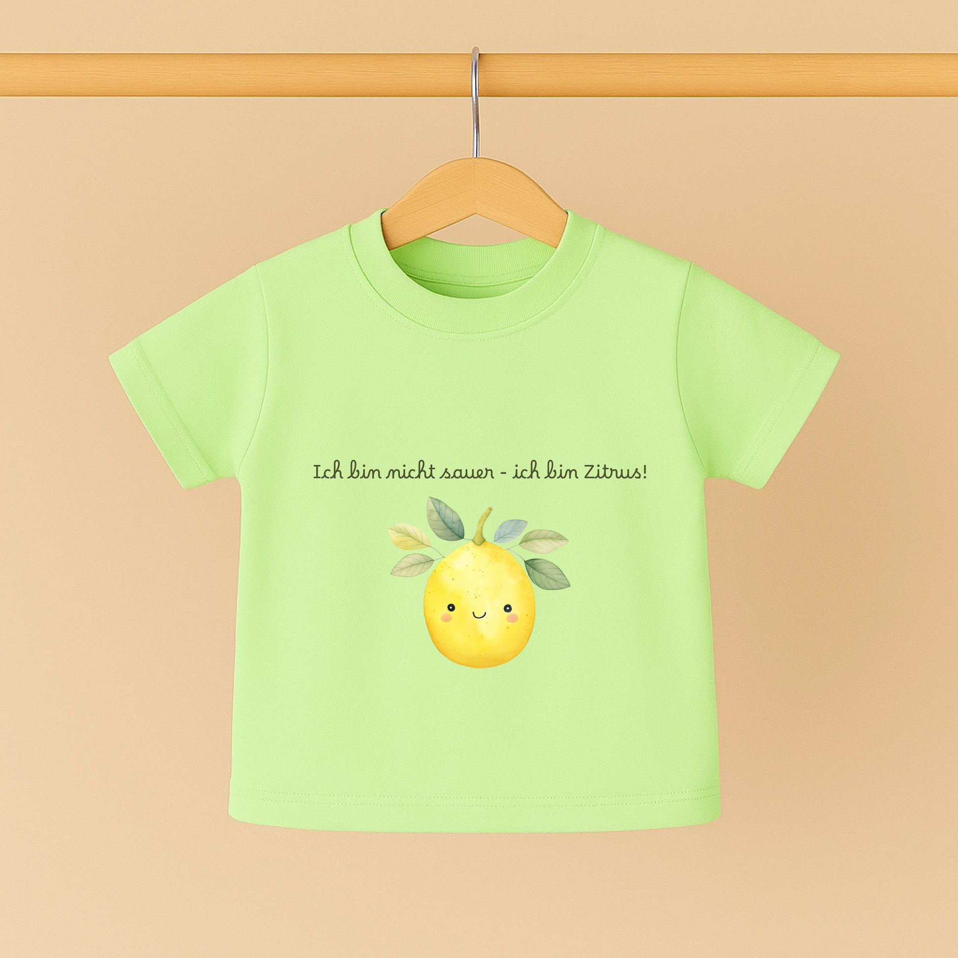 Personalisiertes Baby T-Shirt Bunte Mischung mit Wunschname