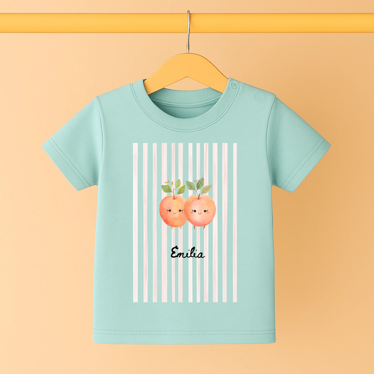 Baby T-Shirt - Happy Fruits